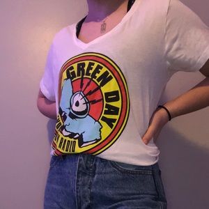 Green Day v neck top